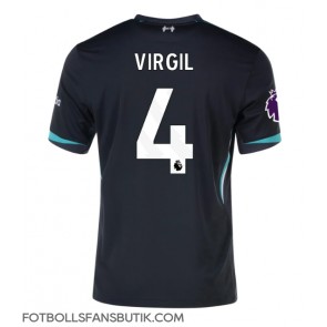 Liverpool Virgil van Dijk #4 Replika Bortatröja 2024-25 Kortärmad